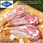 Beef rib TOMAHAWK Australia STEER (young cattle) DIAMANTINA frozen portioned 1 rib +/- 1.6kg (price/kg)